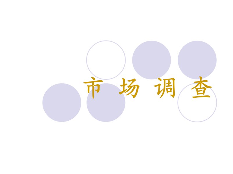 市场调查:指引企业方向的手电筒
